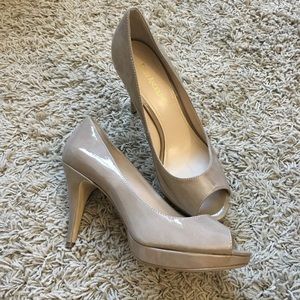 Enzo Angiolini Beige Stiletto Heels